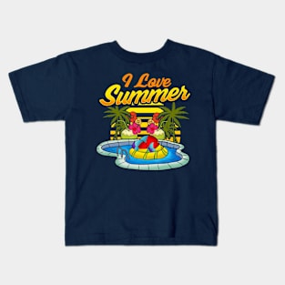 I Love Summer Kids T-Shirt